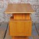 Mid-Century Modern Writing Desk in Oak by B. Landsman, Czech, 1950s