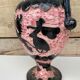 Vintage ceramic vase Lamarche Vallauris Monaco 1960