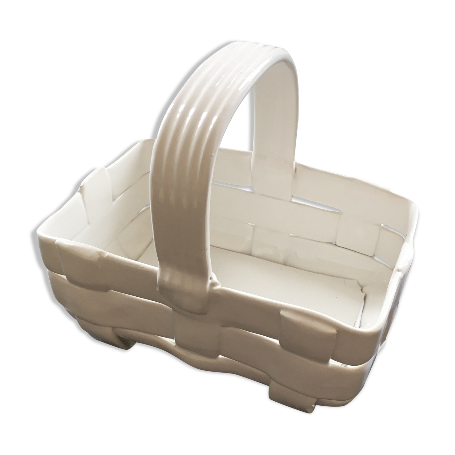 White slip basket