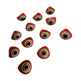 Cups design vintage ceramic Delrio Salado