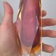 Vase sommerso murano glass by Flavio Poli 1960 Italy