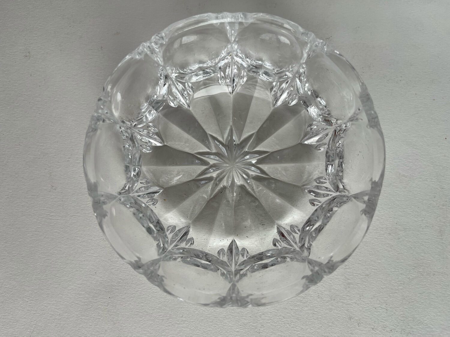 6 glass dessert cups