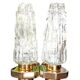 Pair of wall sconces— International design, circa 1960–1970