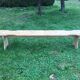 Large old fir bench