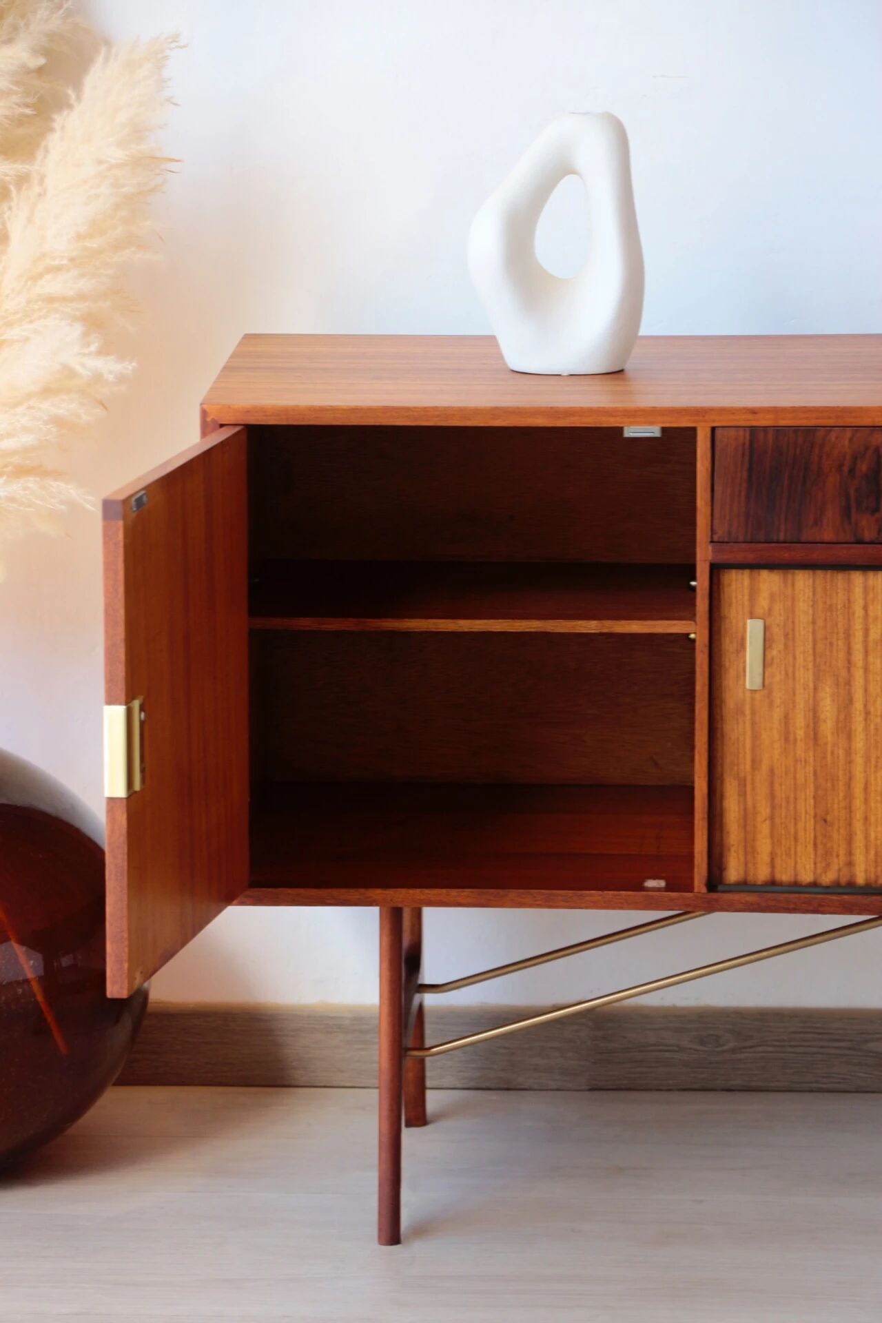 Buffet Herbert E Gibbs | Enfilade vintage mid-century