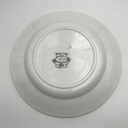 6 old flat plates in iron earth Anémones St Amand