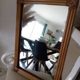 Rattan mirror