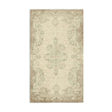 Tapis Beige Oriental Ancien Fait à la Main 164 cm x 289 cm - 38871