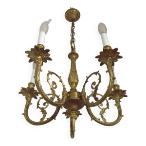Chandelier en bronze