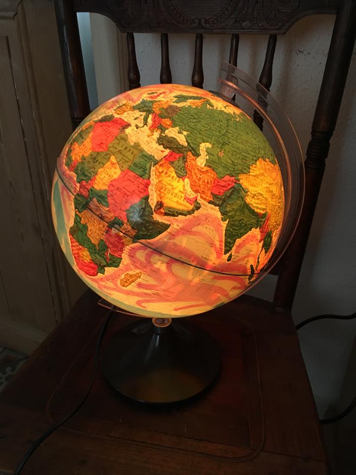 Globe Earth bright