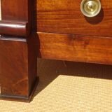 Antique solid walnut chest of drawers