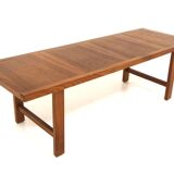 Minimalist teak bench, Sweden, 1960