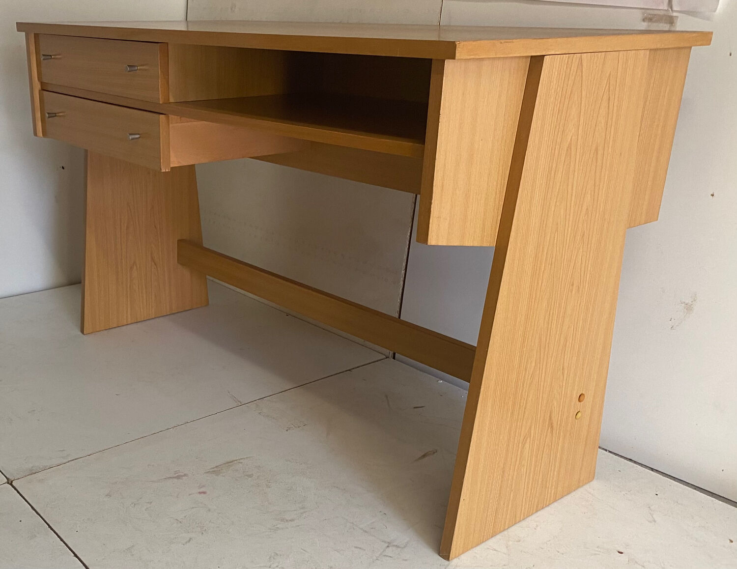 Scandinavian vintage desk and armchair