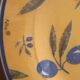 Flat plates hostess line faience Palluy