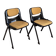 Black back chairs by G. Piretti & E. Ambas, Italy, 1980s