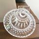 Vase 1960 cut bohemian crystal