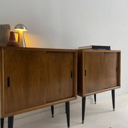 Pair of small vintage sideboards