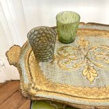 Top in gilded Florentine wood