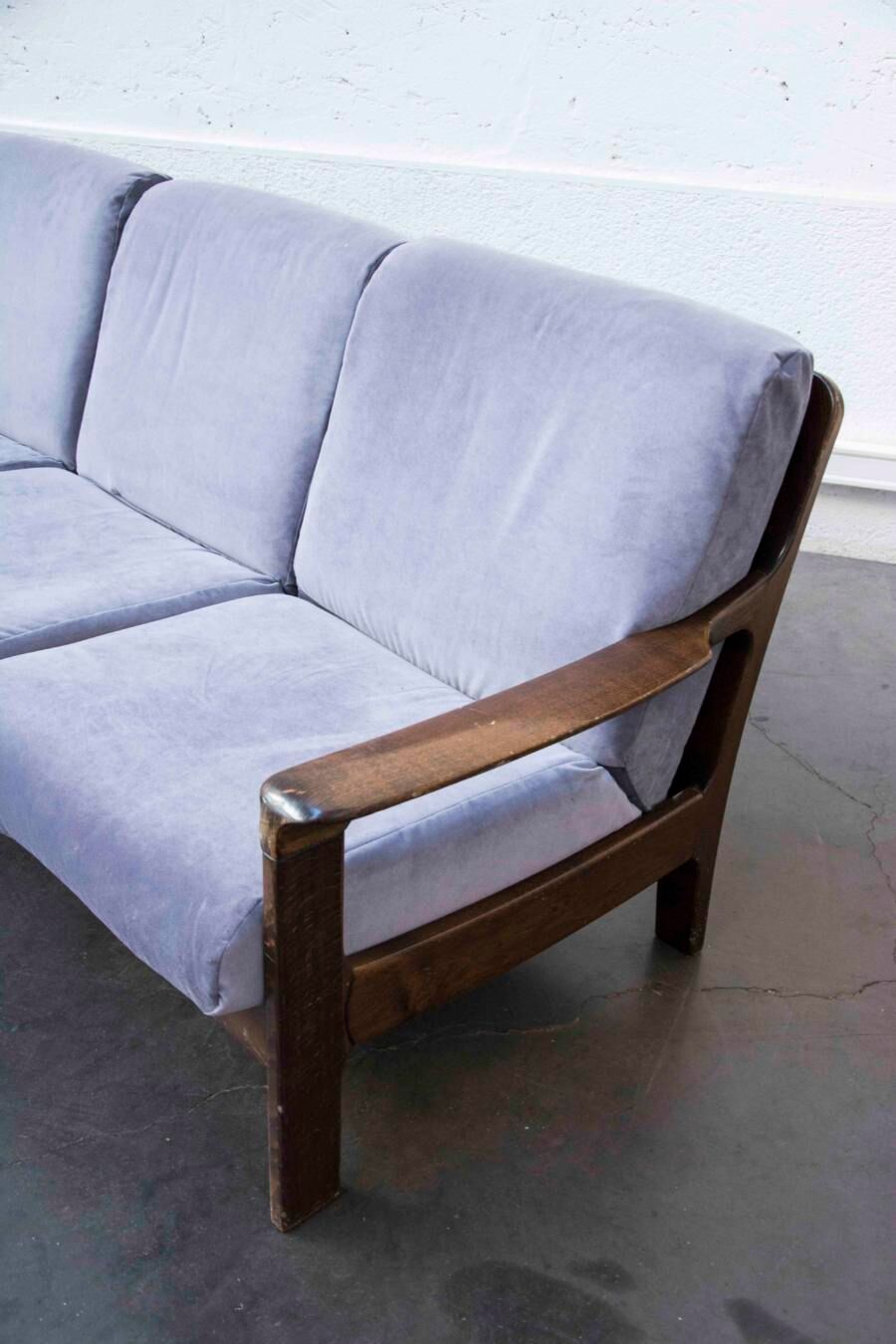 3-seater vintage sofa