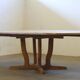 Rainer Daumiller Style Solid Extendable Pinewood Dining Table, 1980's Dyrlu