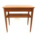 Elm bedside table, Swedish Modern, Sweden, 1940