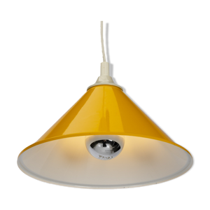 Suspension Yellow Cone space age