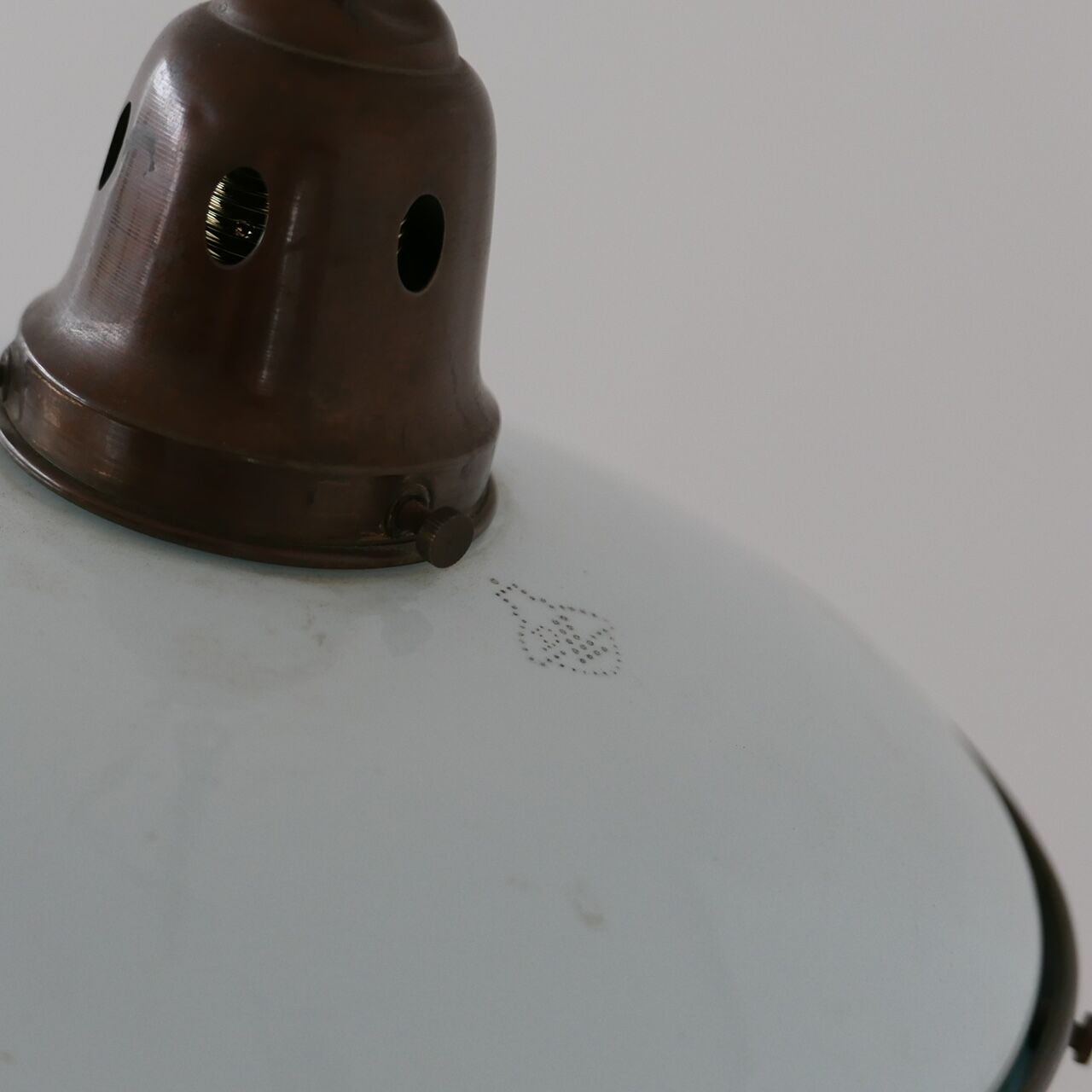 Two tone pendant light