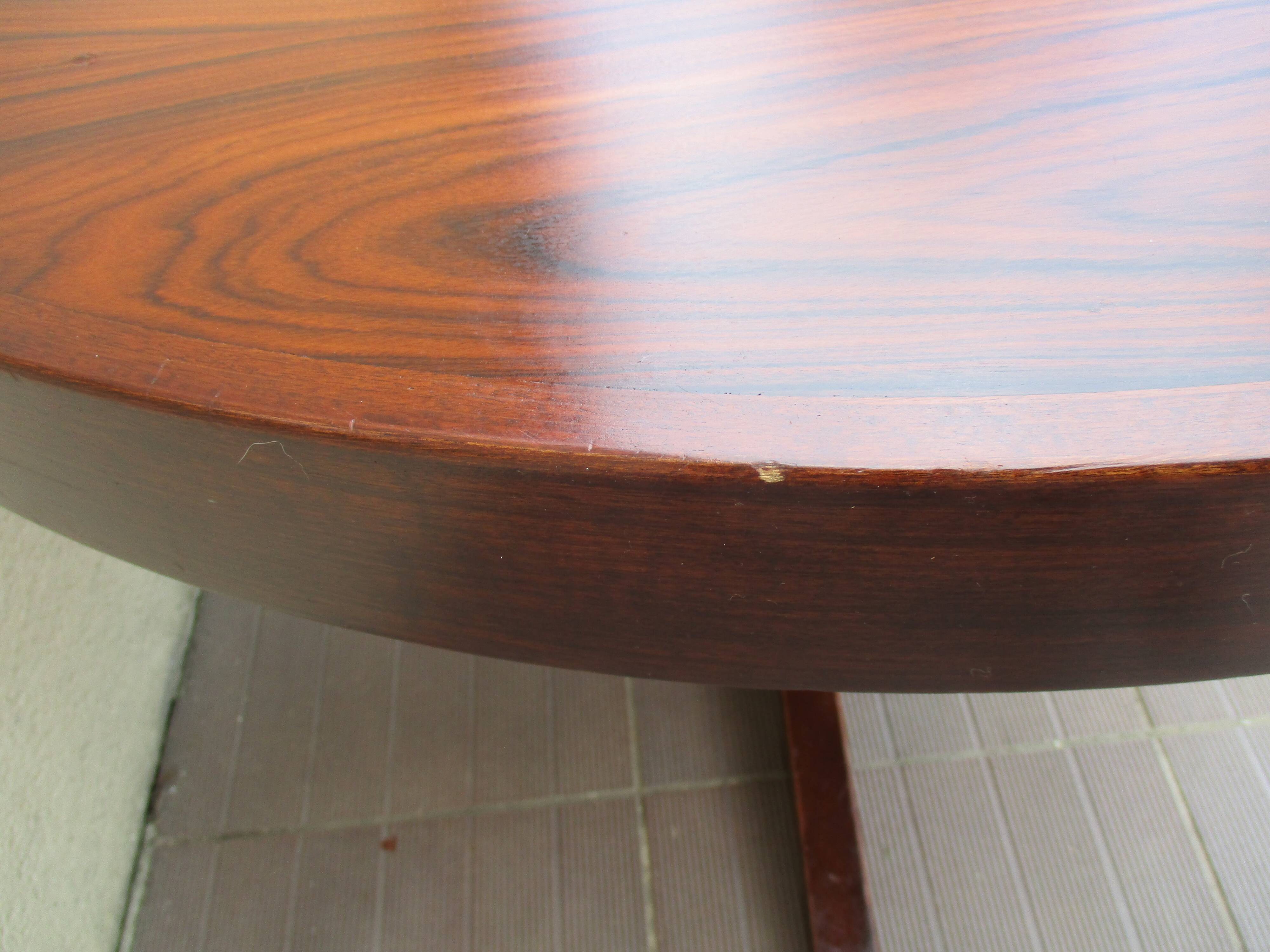 Scandinavian table Scandinavian rosewood vintage extendable