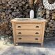 Commode chêne massif