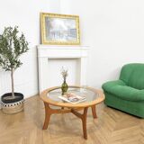 Vintage oak coffee table