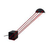 Tokyo table lamp by Asahara Sigheaki for Stilnovo, 1980