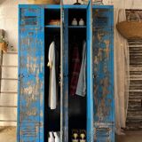 Vintage metal locker