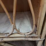 Rattan storage unit