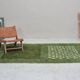 Handmade traditional Beni Ourain Berber rug, size 2/3 m.