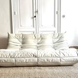 TOGO 3-seater Alcantara sofa