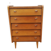 Commode en chêne vintage