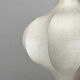 Modern mid-century Cocoon pendant lamp by Friedel Wauer for Goldkant Leuchten, 1960s.