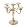Vintage Candlestick Silver-Plated Metal Adjustable 20cm