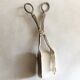 Wrought silver plated cake clips