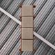 Suspension scandinave en teck et perspex