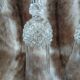 2 crystal champagne flutes