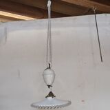 Porcelain rise and fall suspension