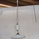 Porcelain rise and fall suspension