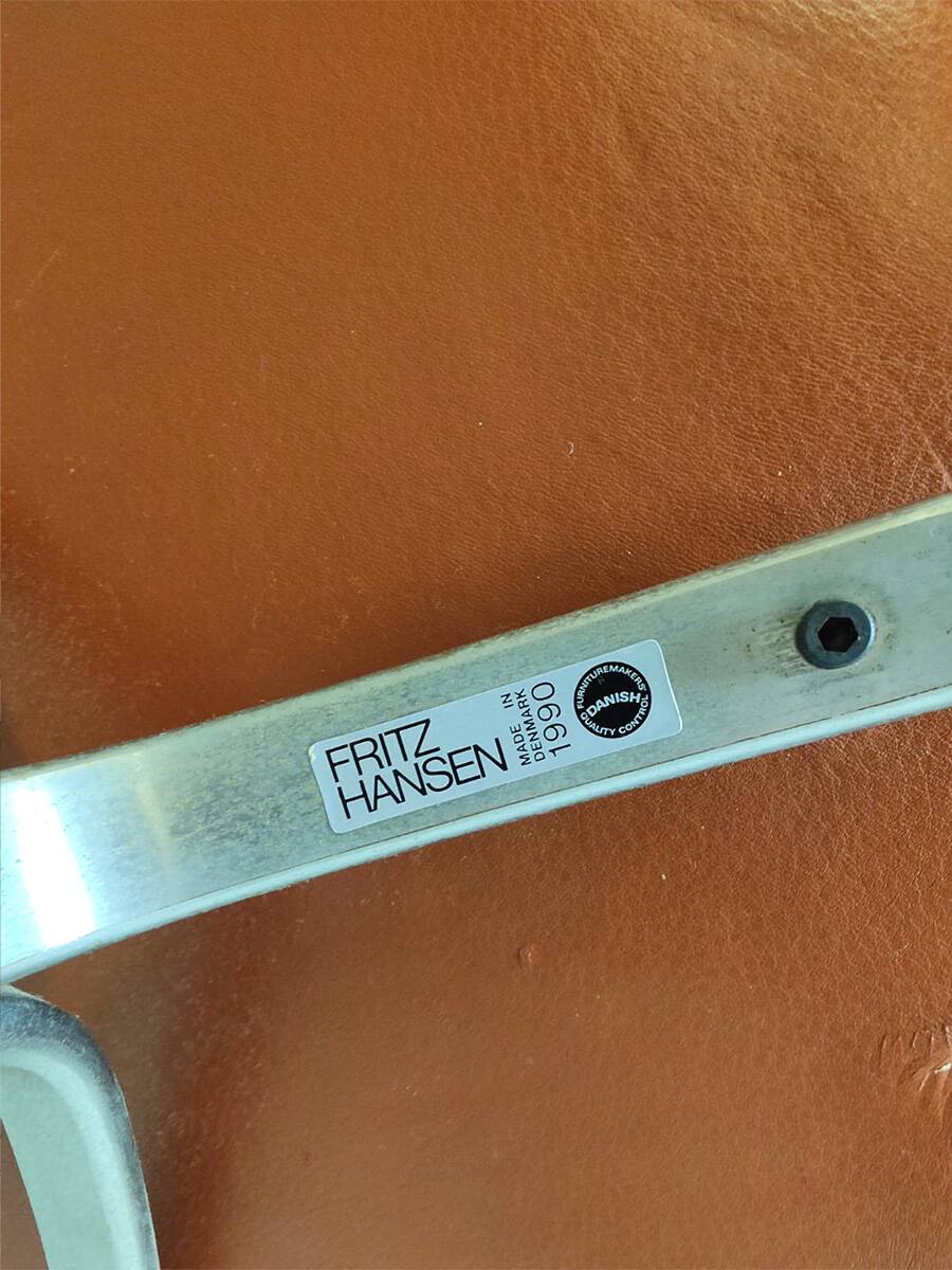 Danish vintage design dining chairs PK9 Poul Kjaerholm Fritz Hansen