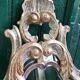 MIRROR IN LOUIS XV STYLE WITH GILDING AND SILVERING