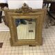 Antique wooden mirror