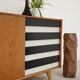 Black and white U 460 sideboard by Jiri Jiroutek for Interier Praha 1960