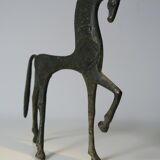 Etruscan horse, bronze, very elegant figurine