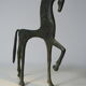 Cheval étrusque, bronze, figurine