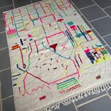 Moroccan blessed ouarain rug